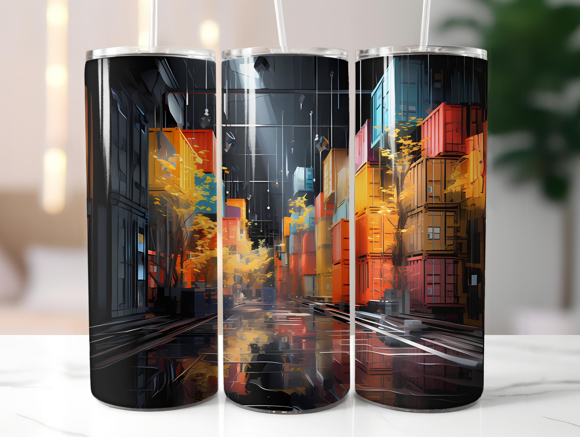 Industrial Spring 4 Tumbler Wrap - CraftNest