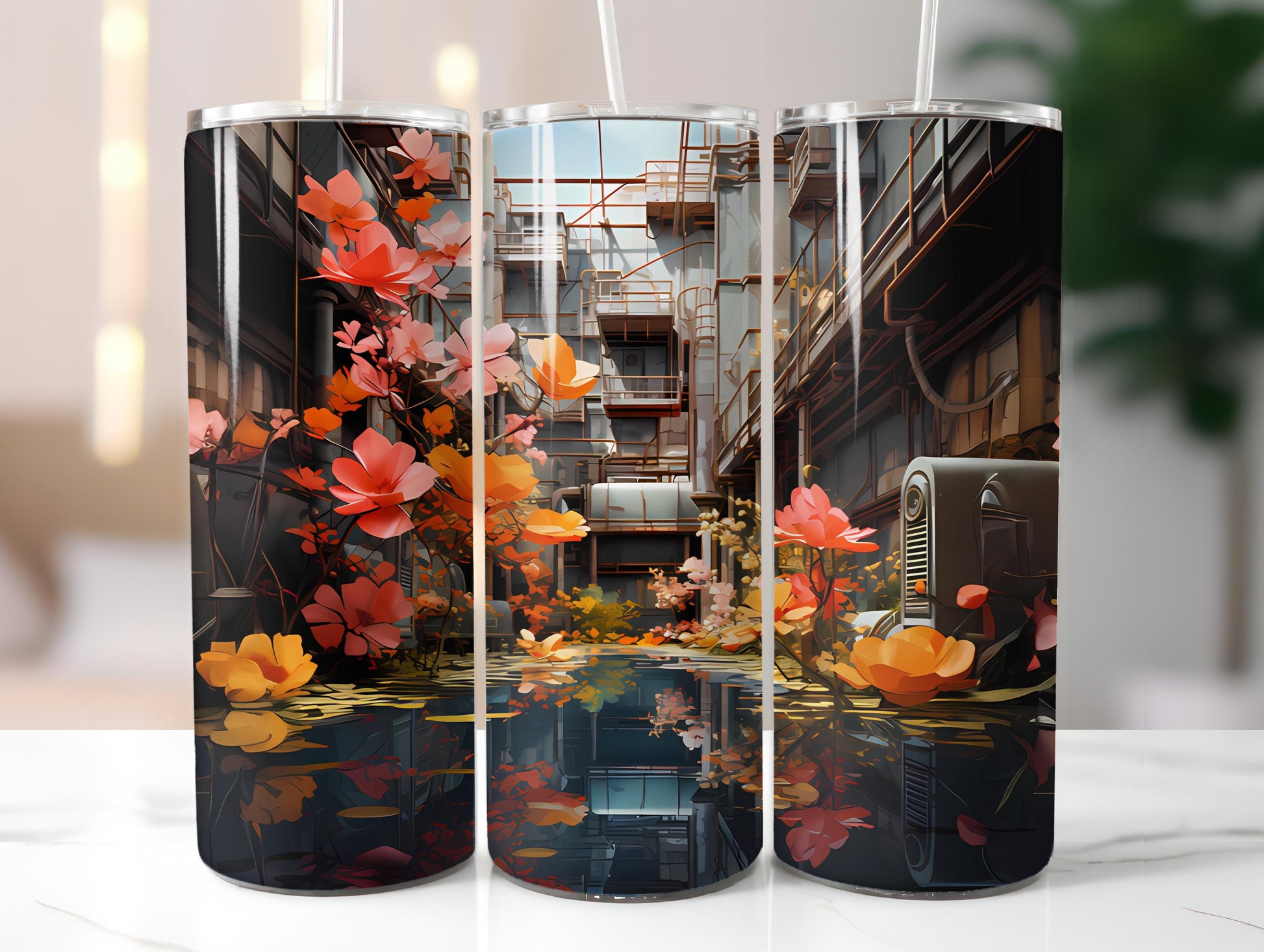 Industrial Spring 4 Tumbler Wrap - CraftNest