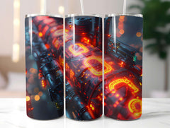 Industrial Summer 1 Tumbler Wrap - CraftNest - Digital Crafting and Art