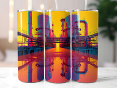 Industrial Summer 1 Tumbler Wrap - CraftNest - Digital Crafting and Art