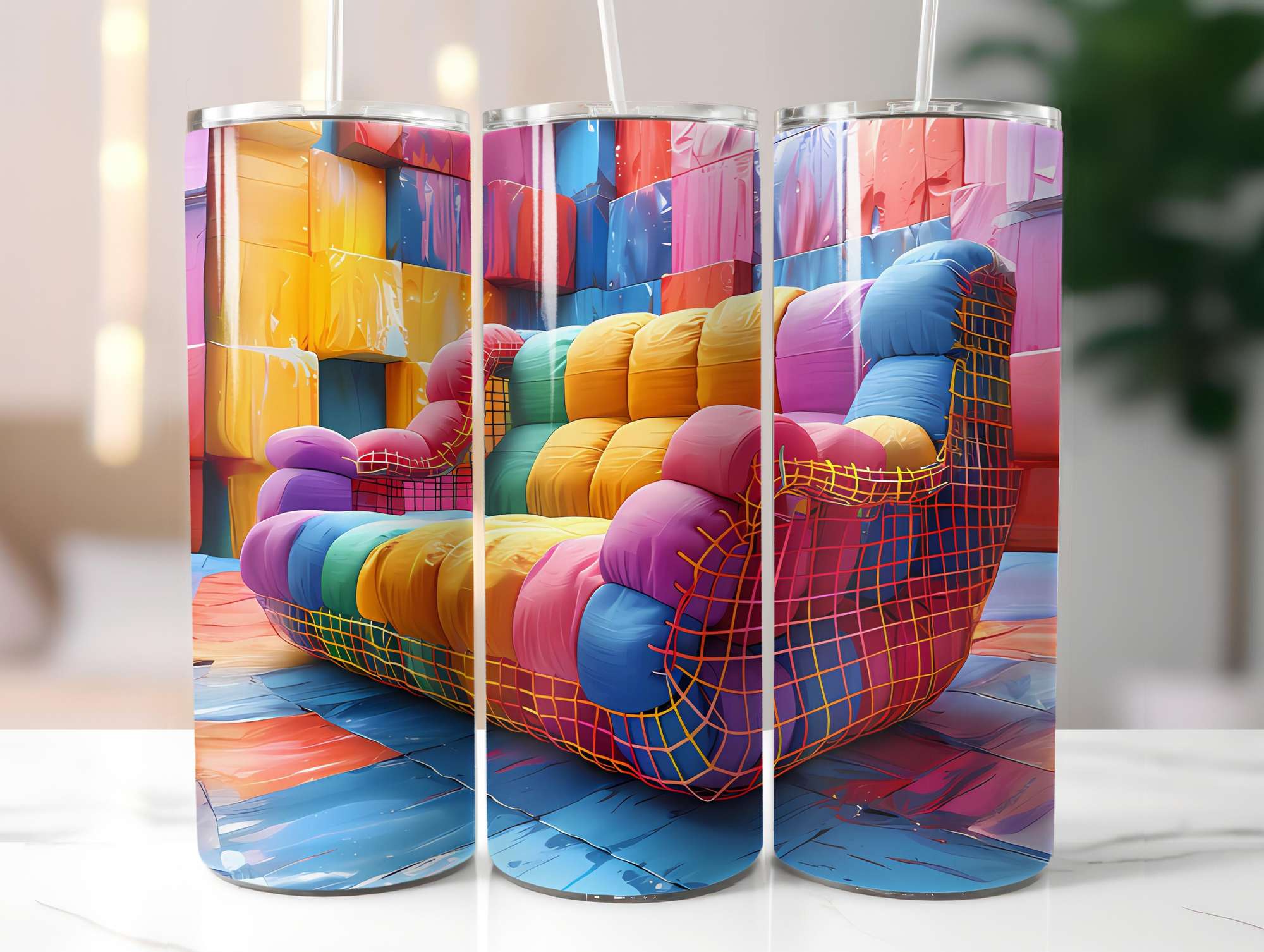 Industrial Summer 1 Tumbler Wrap - CraftNest - Digital Crafting and Art