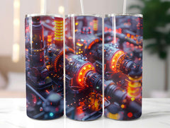 Industrial Summer 2 Tumbler Wrap - CraftNest - Digital Crafting and Art