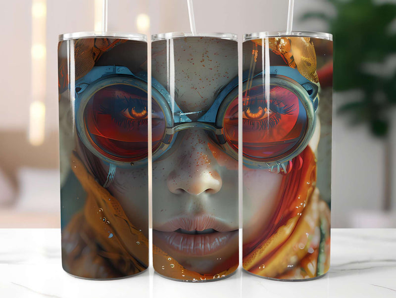 Industrial Summer 5 Tumbler Wrap - CraftNest - Digital Crafting and Art