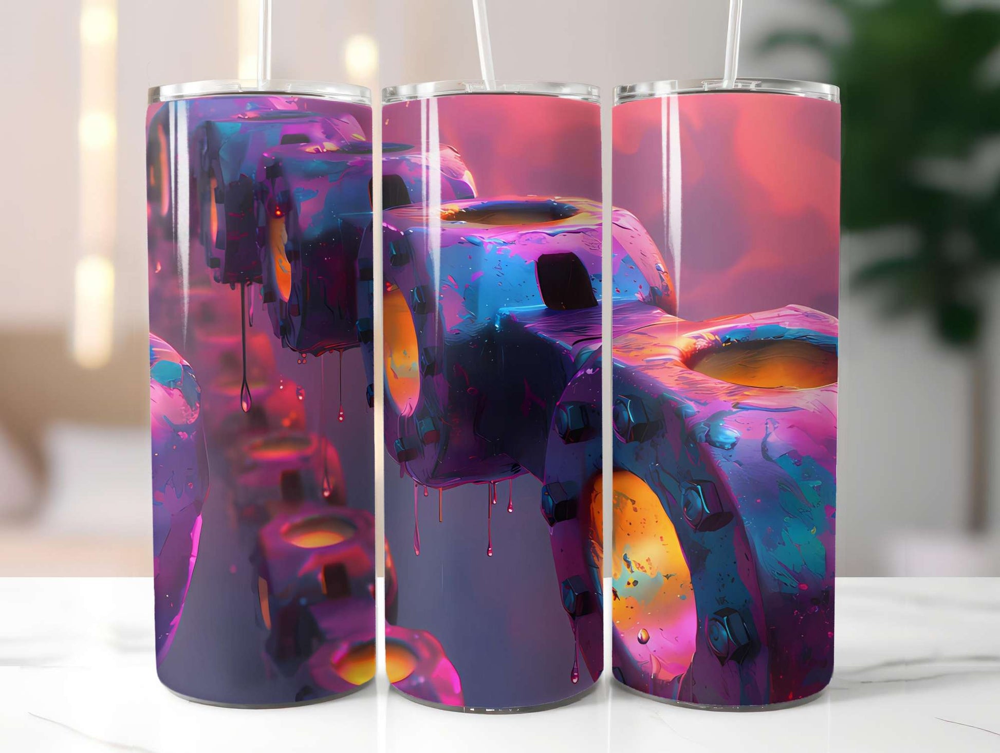 Industrial Summer 1 Tumbler Wrap - CraftNest - Digital Crafting and Art