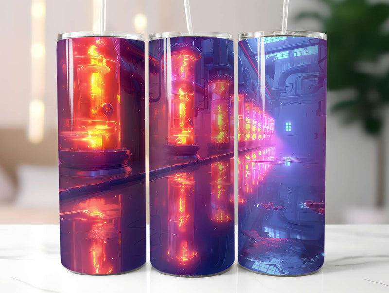 Industrial Summer 1 Tumbler Wrap - CraftNest - Digital Crafting and Art