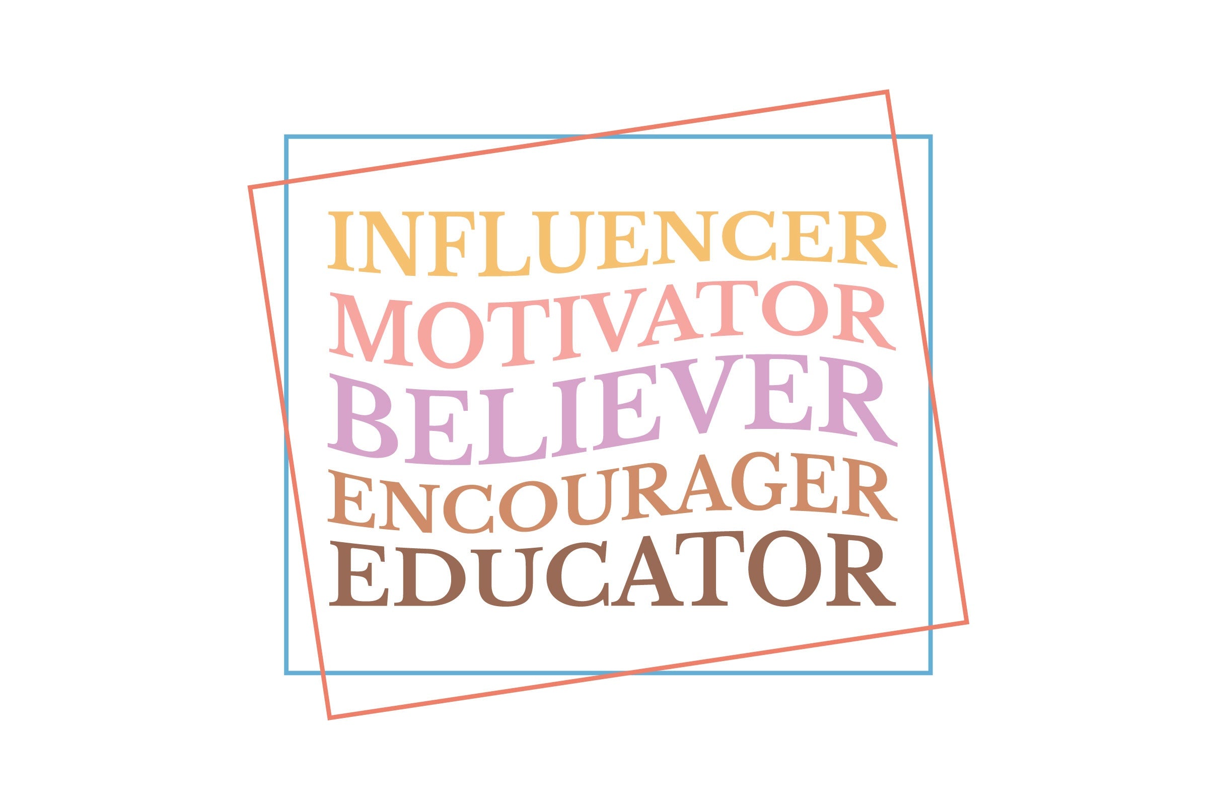 Influencer Motivator Believer Encourager Educator SVG Bundle - CraftNest - Digital Crafting and Art