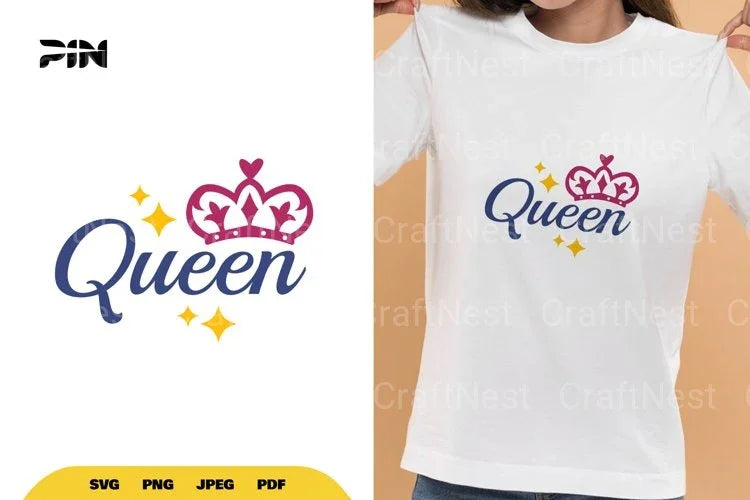 Inspirational Queen SVG Bundle - CraftNest - Digital Crafting and Art