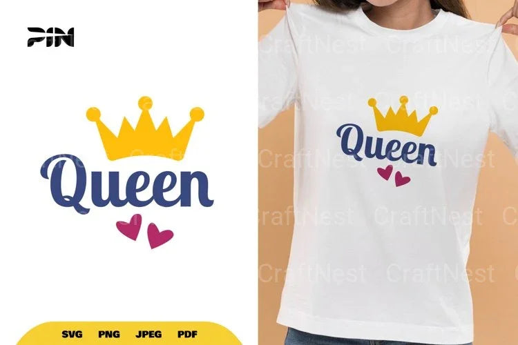 Inspirational Queen SVG Bundle - CraftNest - Digital Crafting and Art