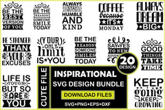 Inspirational SVG Bundle 2 - CraftNest - Digital Crafting and Art
