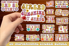 Inspirational Sticker Bundle - CraftNest - Digital Crafting and Art