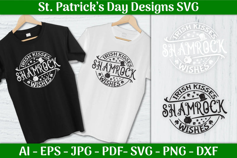 Irish Kisses St Patrick's Day SVG Bundle 2 - CraftNest - Digital Crafting and Art