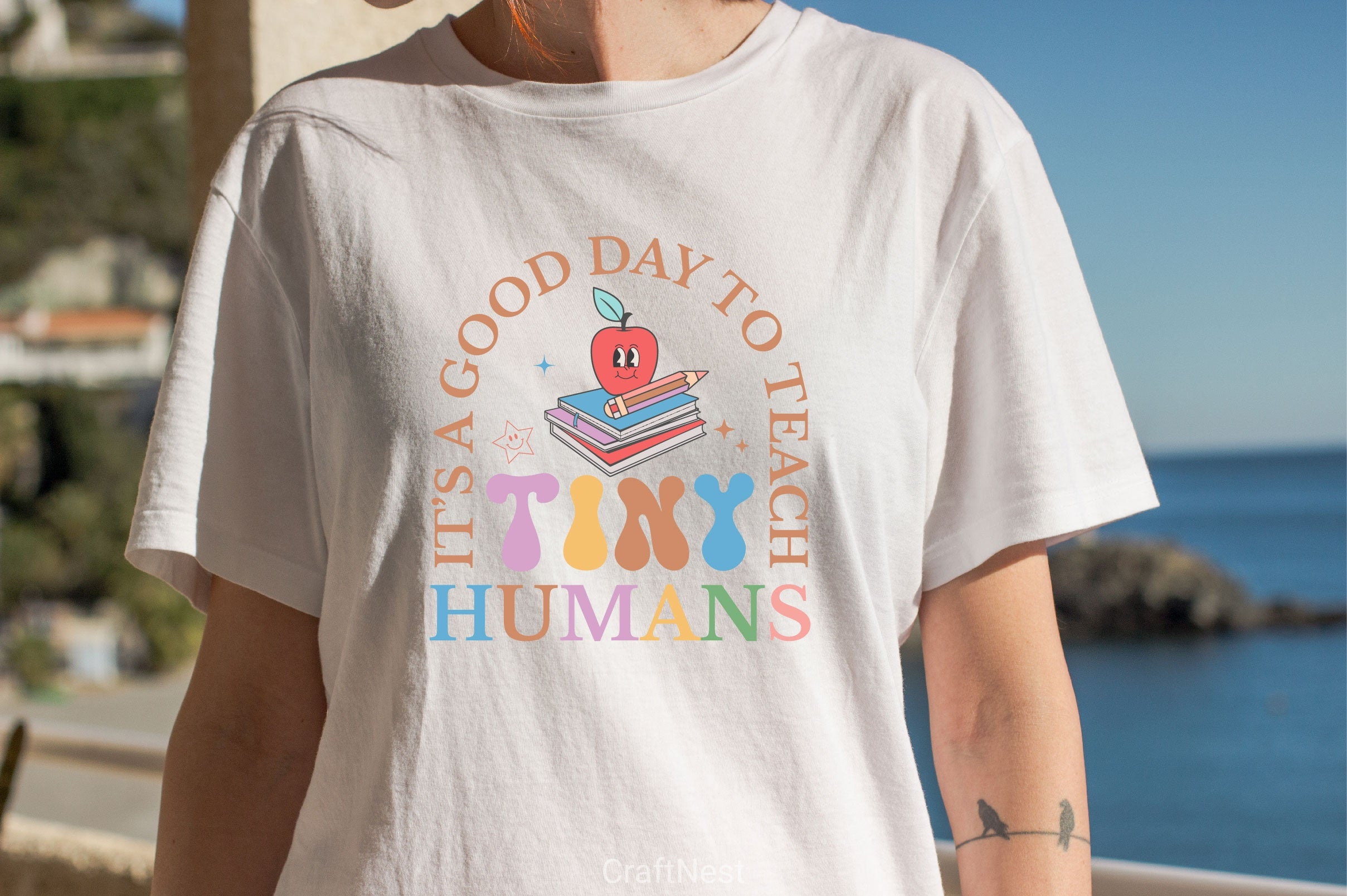 It's A Good Day To Teach Tiny Humans SVG Bundle - CraftNest - Digital Crafting and Art