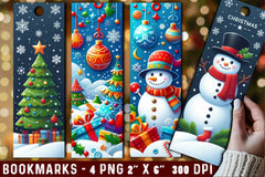 Christmas Bookmark 2 Bundle - CraftNest - Digital Crafting and Art