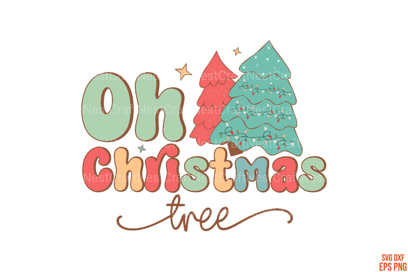 Christmas Retro Bundle2 Bundle - CraftNest - Digital Crafting and Art