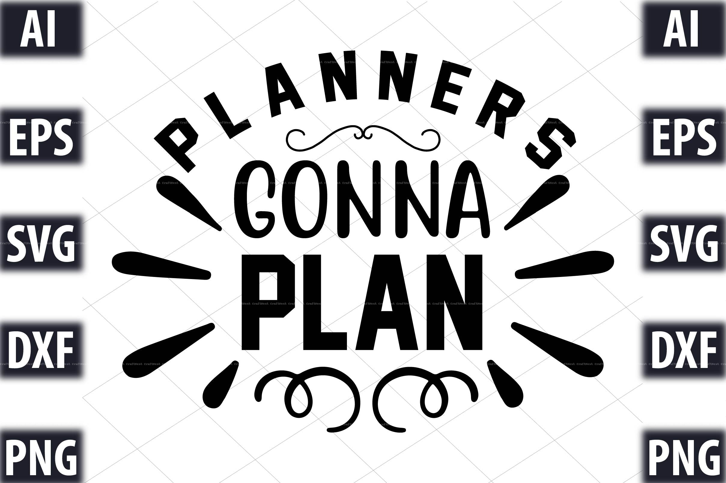 Planner SVG Bundle