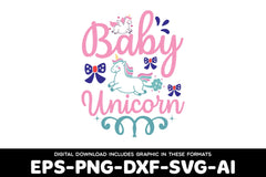 Unicorn SVG Bundle 2 - CraftNest - Digital Crafting and Art