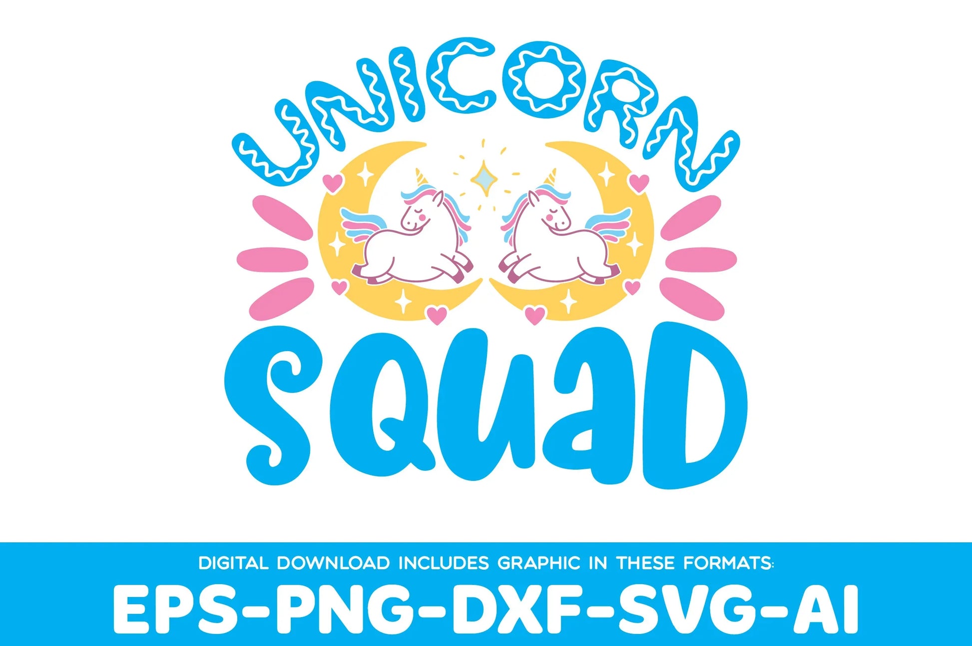 Unicorn SVG Bundle 1 - CraftNest - Digital Crafting and Art