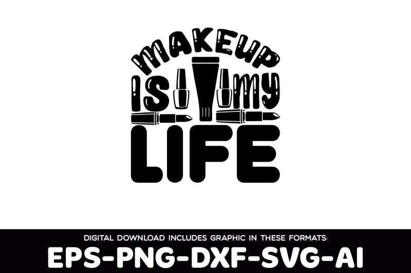 Makeup SVG Bundle 1 - CraftNest - Digital Crafting and Art