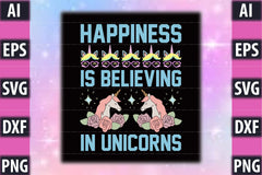 Unicorn T-Shirt Design SVG Bundle 1 - CraftNest - Digital Crafting and Art