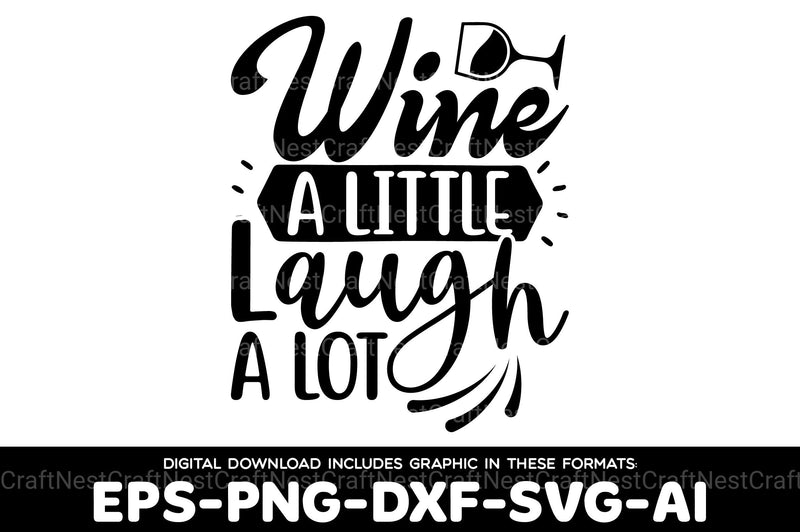 Wine SVG Bundle 2 - CraftNest - Digital Crafting and Art