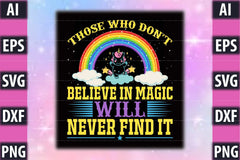 Unicorn T-Shirt Design SVG Bundle 1 - CraftNest - Digital Crafting and Art