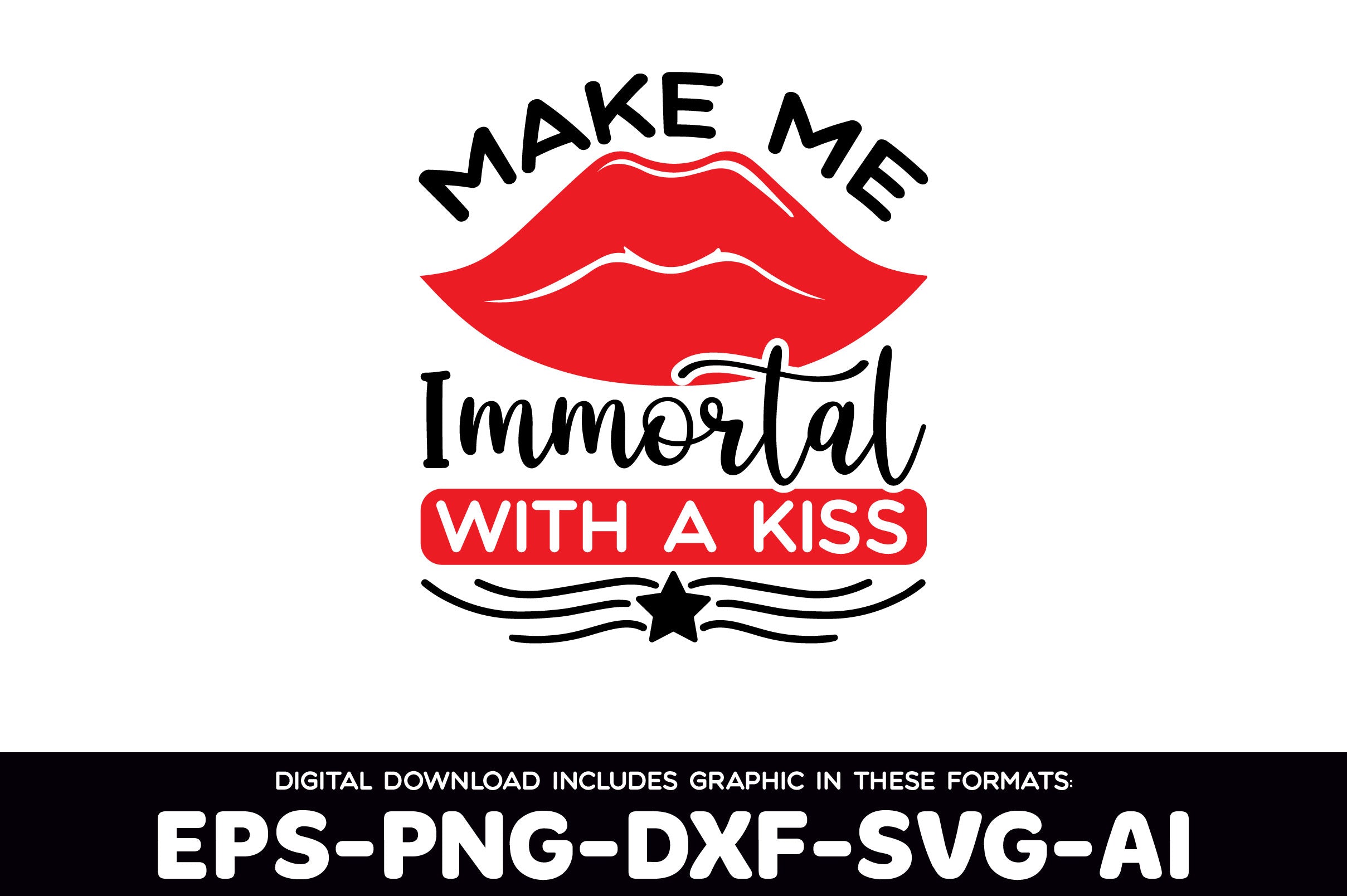 Kiss SVG Bundle 1 - CraftNest - Digital Crafting and Art