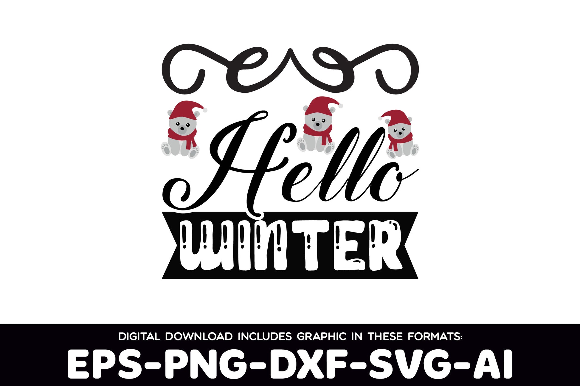 Winter SVG Bundle 2 - CraftNest - Digital Crafting and Art