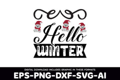 Winter SVG Bundle 2 - CraftNest - Digital Crafting and Art