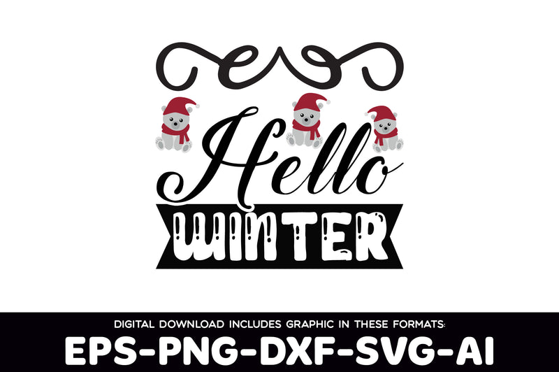 Winter SVG Bundle 2 - CraftNest - Digital Crafting and Art