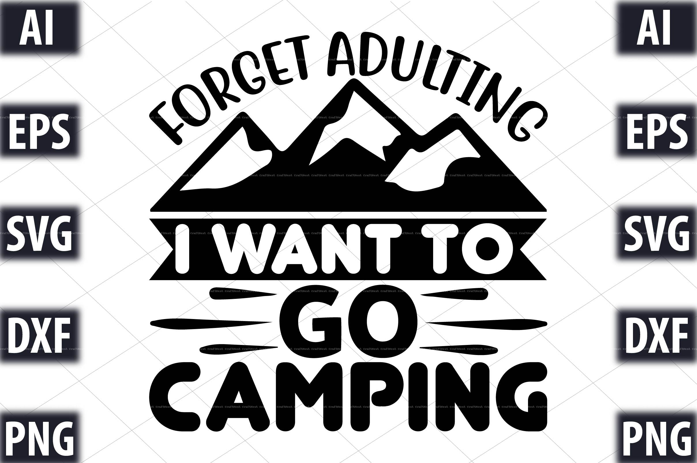 Camping Design SVG Bundle