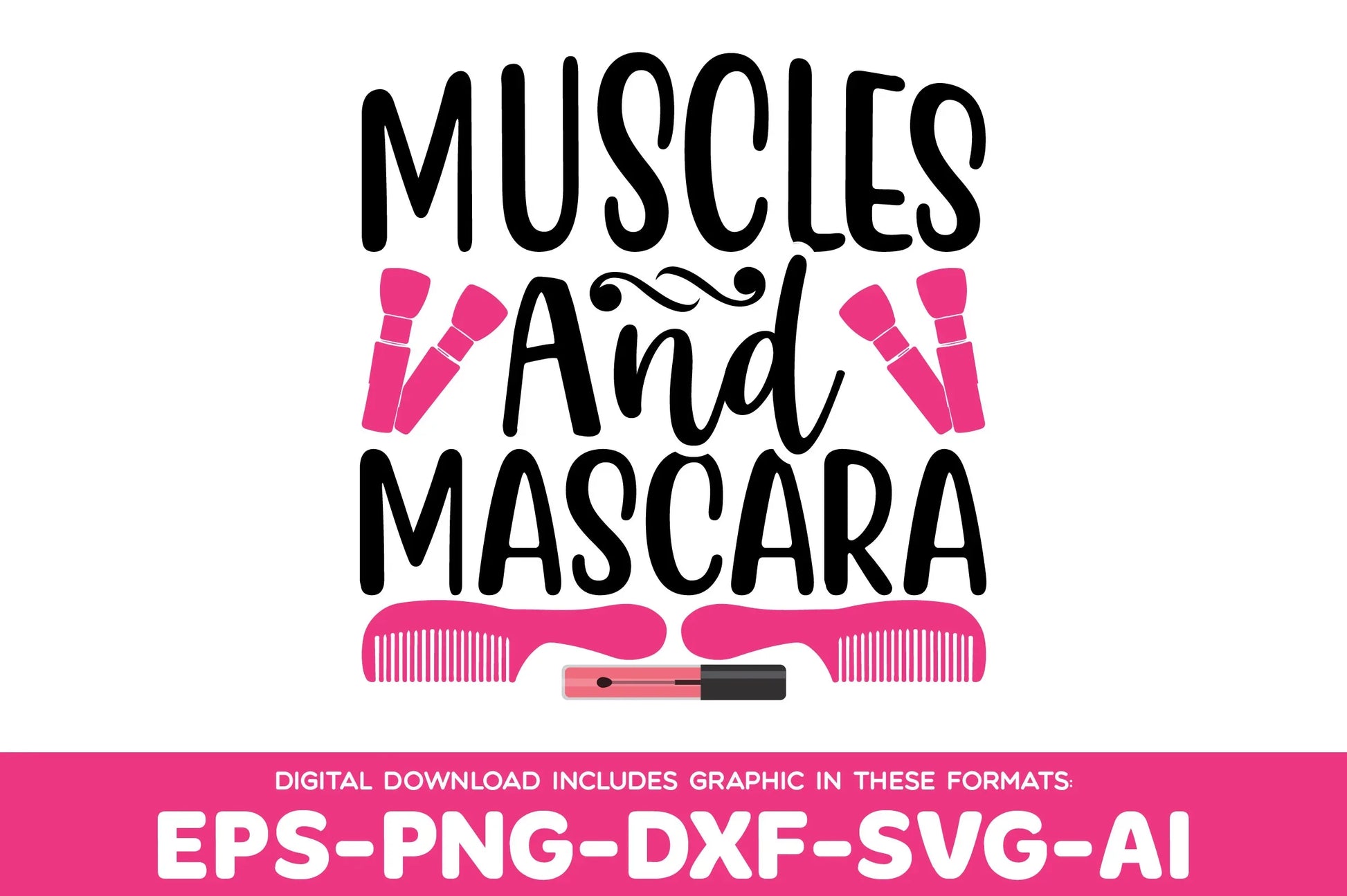 Makeup SVG Bundle - CraftNest - Digital Crafting and Art