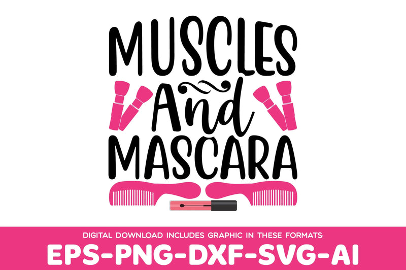 Makeup SVG Bundle - CraftNest - Digital Crafting and Art