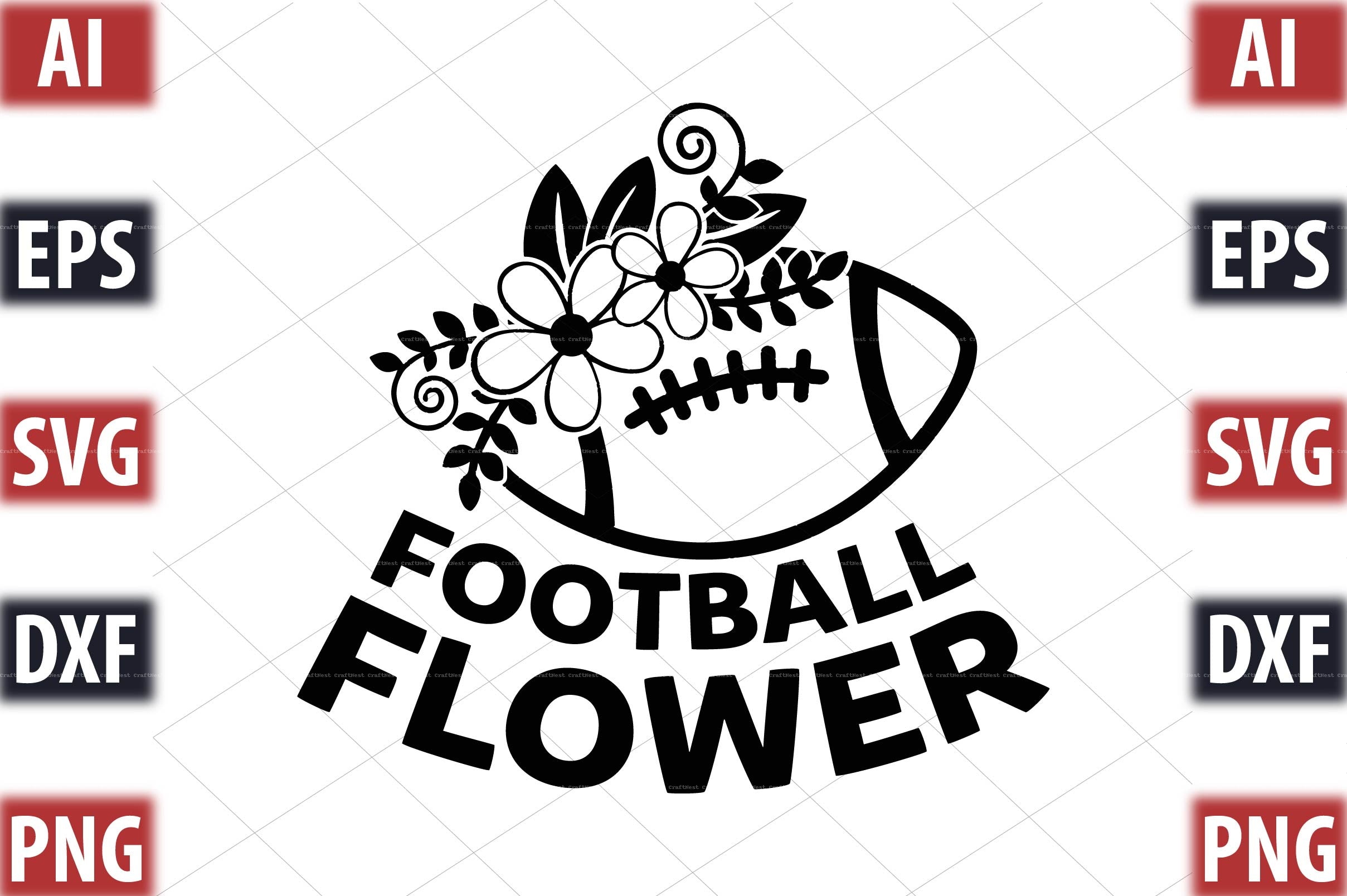 Football Design SVG Bundle 4