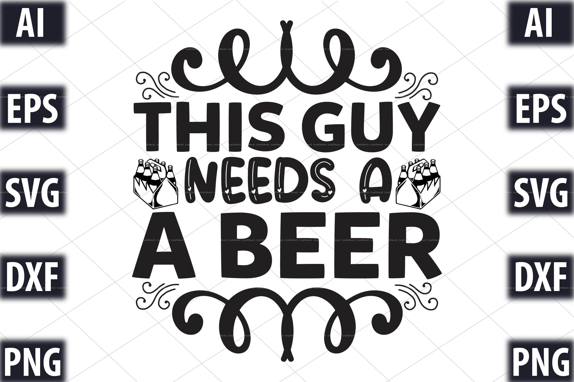 Beer Design SVG Bundle 4