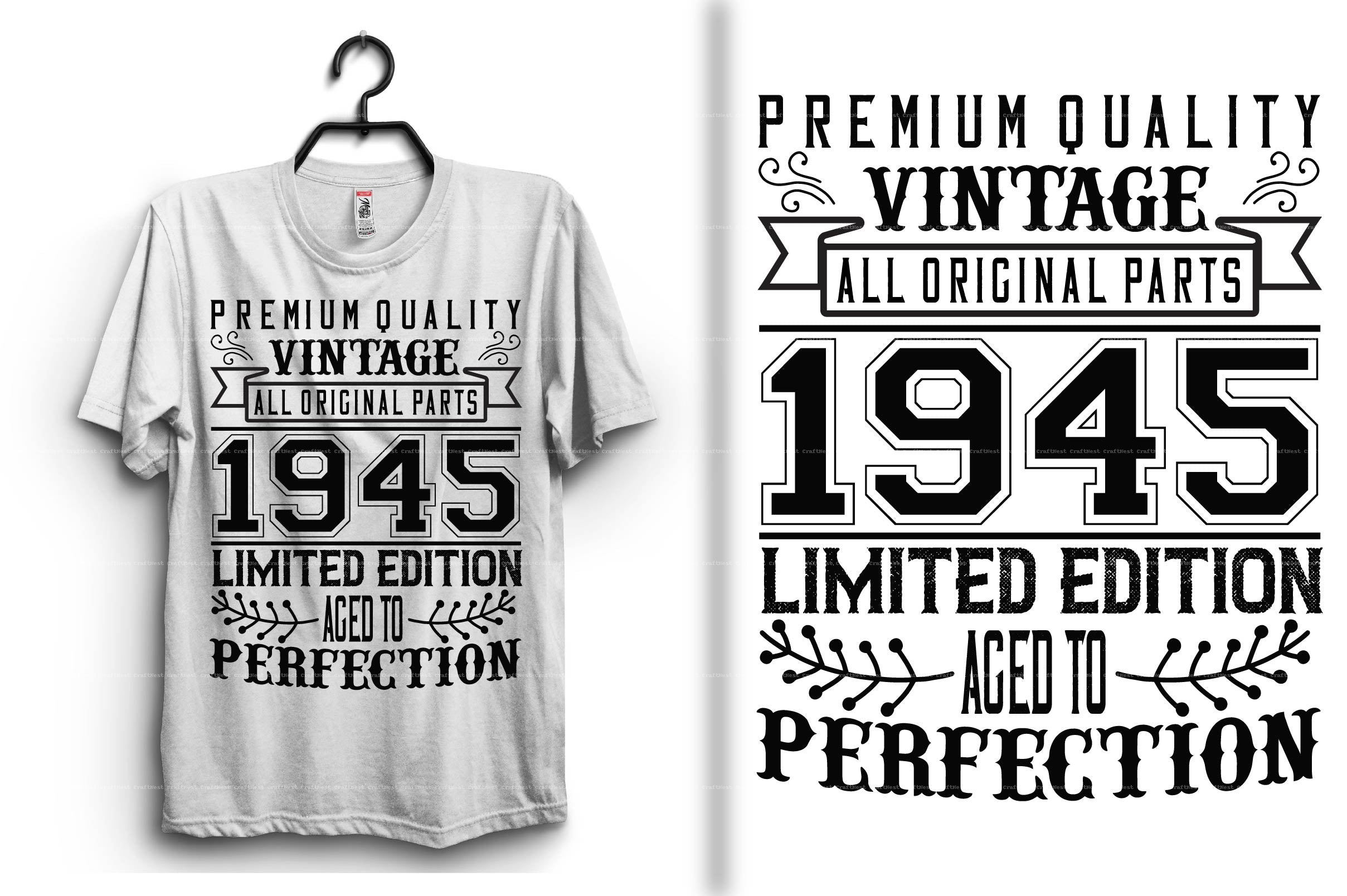 Vintage T-Shirt Design SVG Bundle 1
