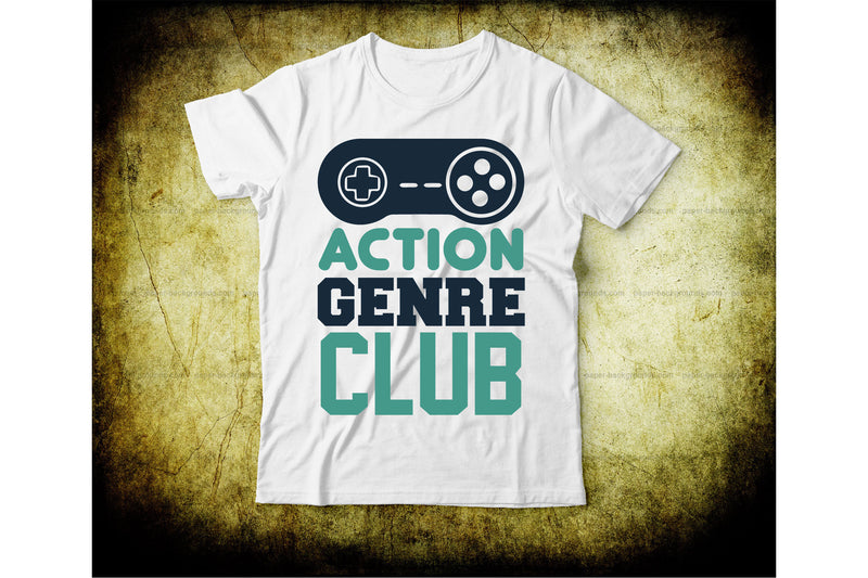 Gaming And Gamer T-Shirt Bundle 1 - CraftNest - Digital Crafting and Art