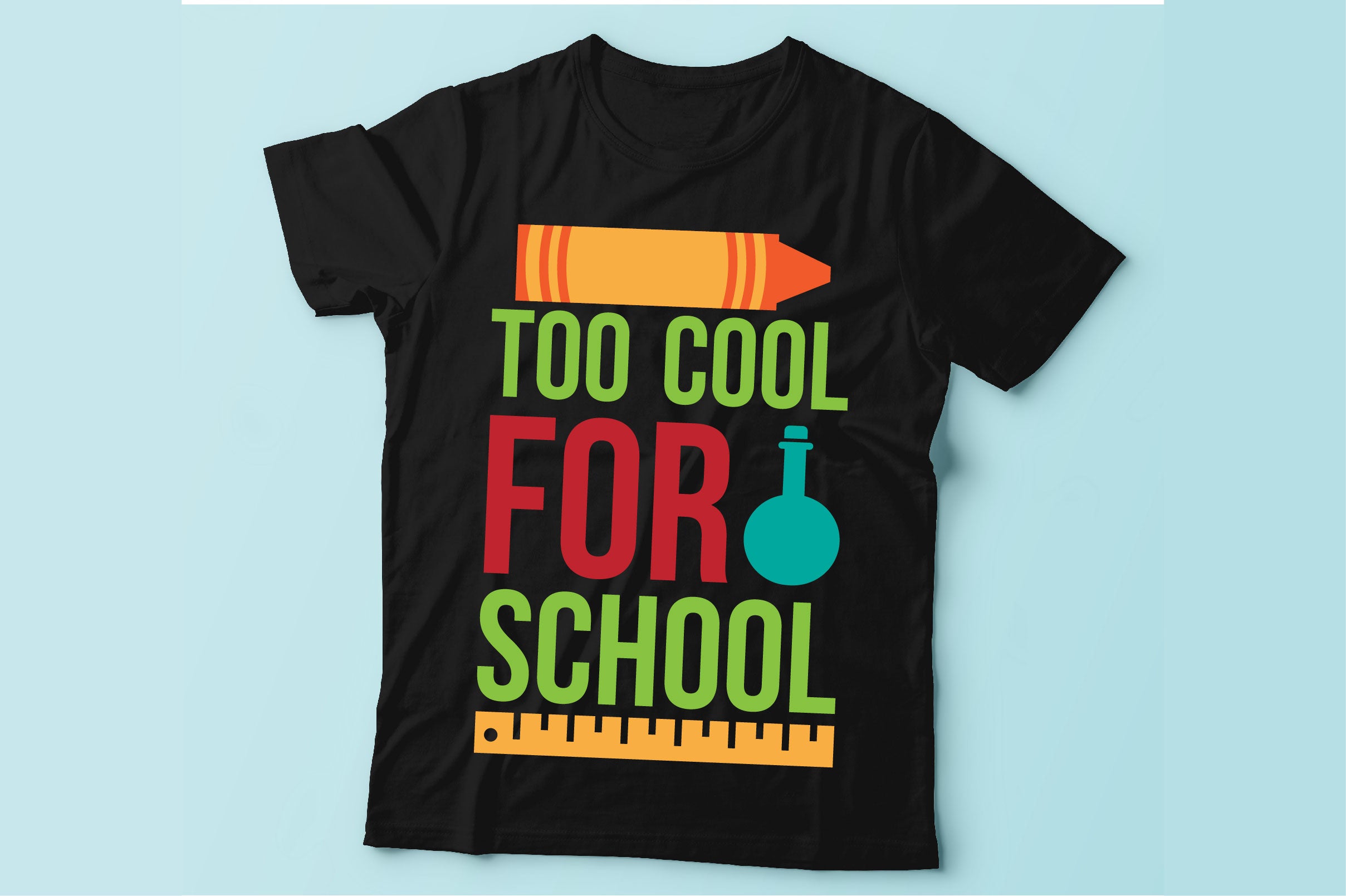 School T-Shirt Bundle - CraftNest - Digital Crafting and Art