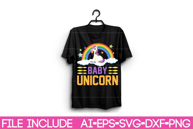 Unicorn T-Shirt Design SVG Bundle 4 - CraftNest - Digital Crafting and Art
