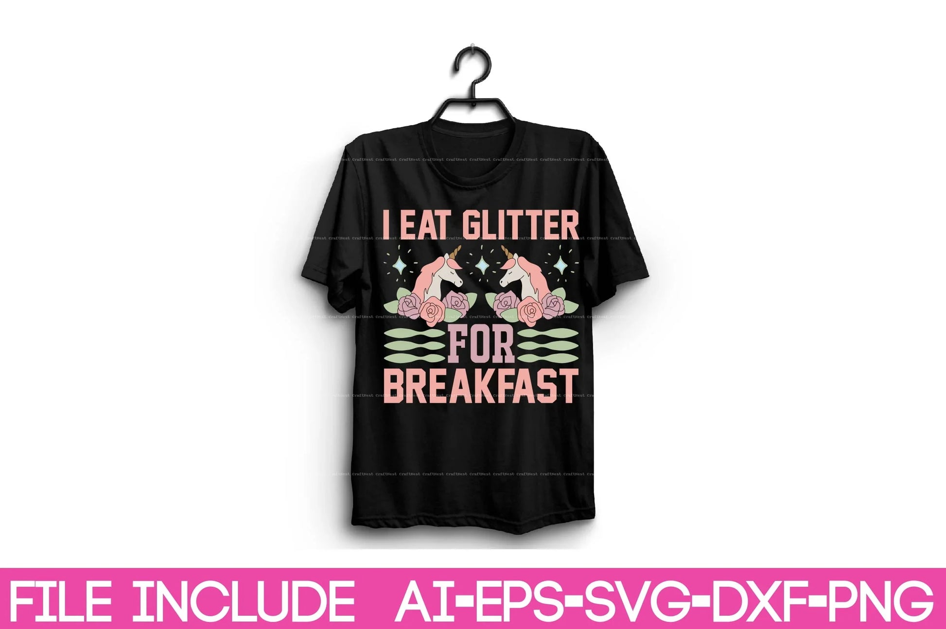 Unicorn T-Shirt Design SVG Bundle 4 - CraftNest - Digital Crafting and Art