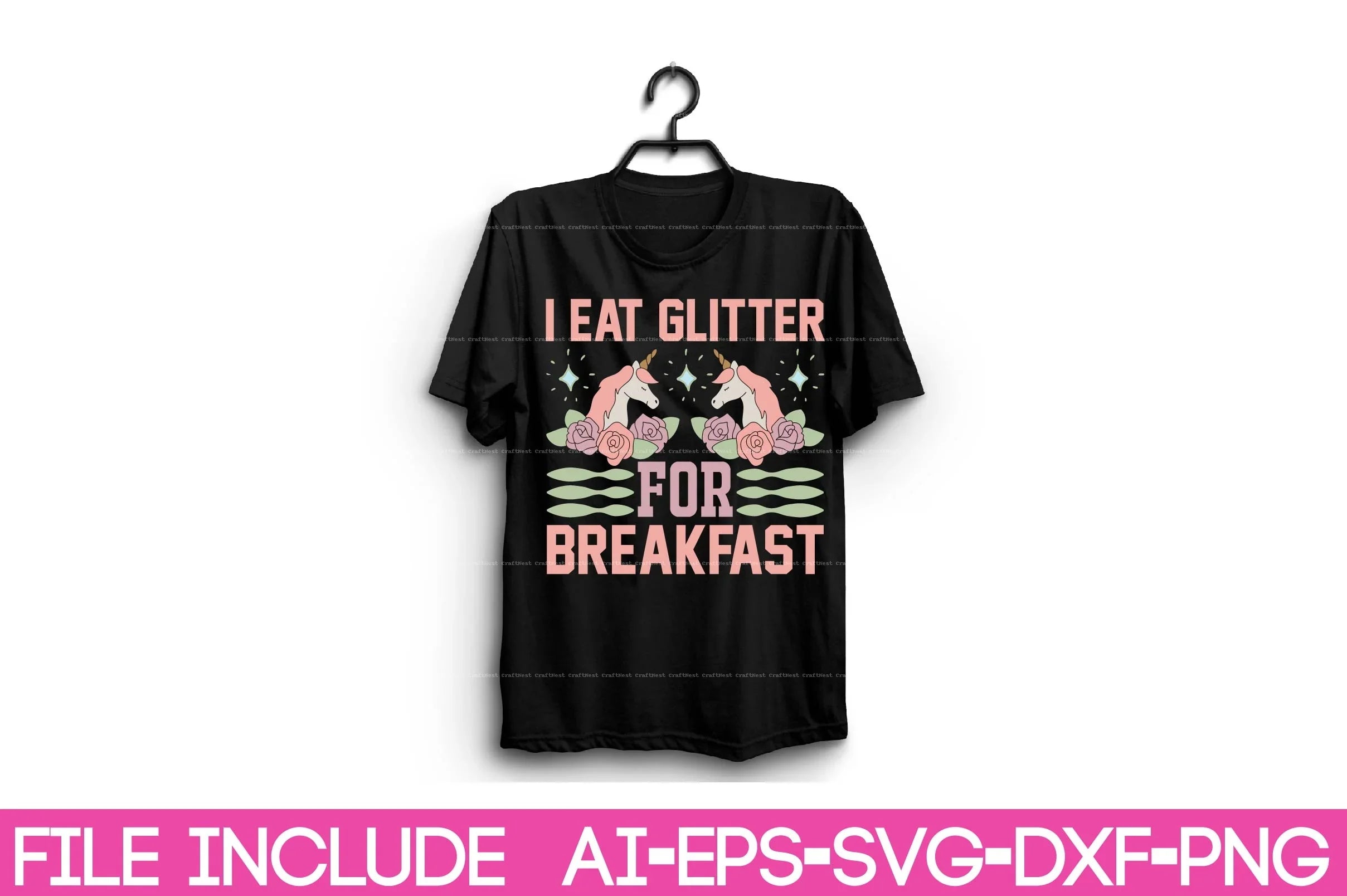 Unicorn T-Shirt Design SVG Bundle 4 - CraftNest - Digital Crafting and Art