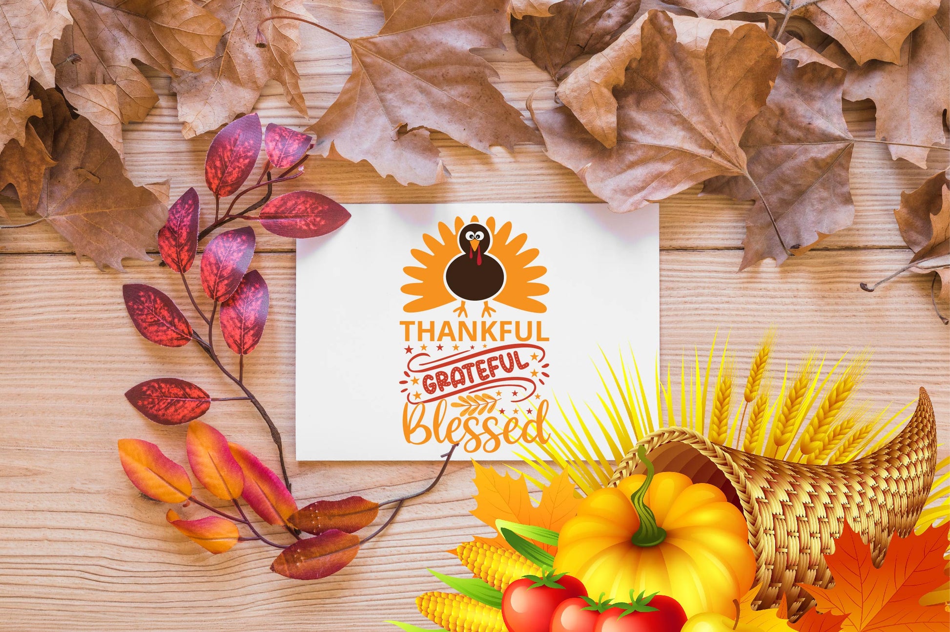 Thanksgiving SVG Bundle 1 - CraftNest - Digital Crafting and Art