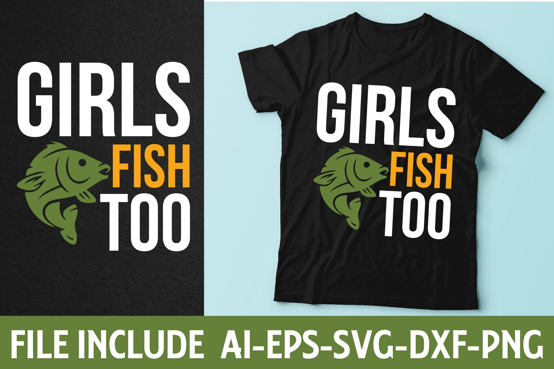 Fishing T-Shirt Bundle 6 - CraftNest - Digital Crafting and Art