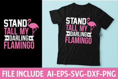 Flamingo T-Shirt Bundle - CraftNest - Digital Crafting and Art