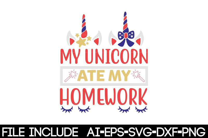 Unicorn SVG Bundle for Crafting and Design - CraftNest - Digital Crafting and Art