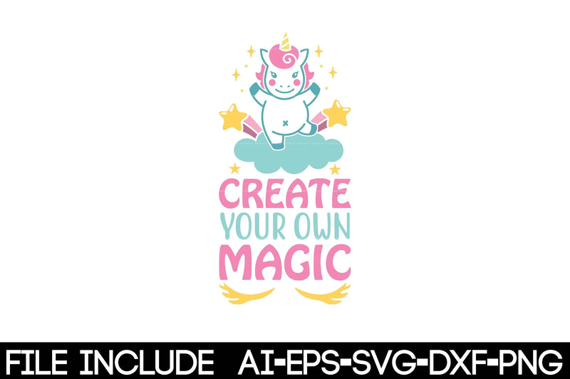 Unicorn SVG Bundle for Crafting - CraftNest - Digital Crafting and Art