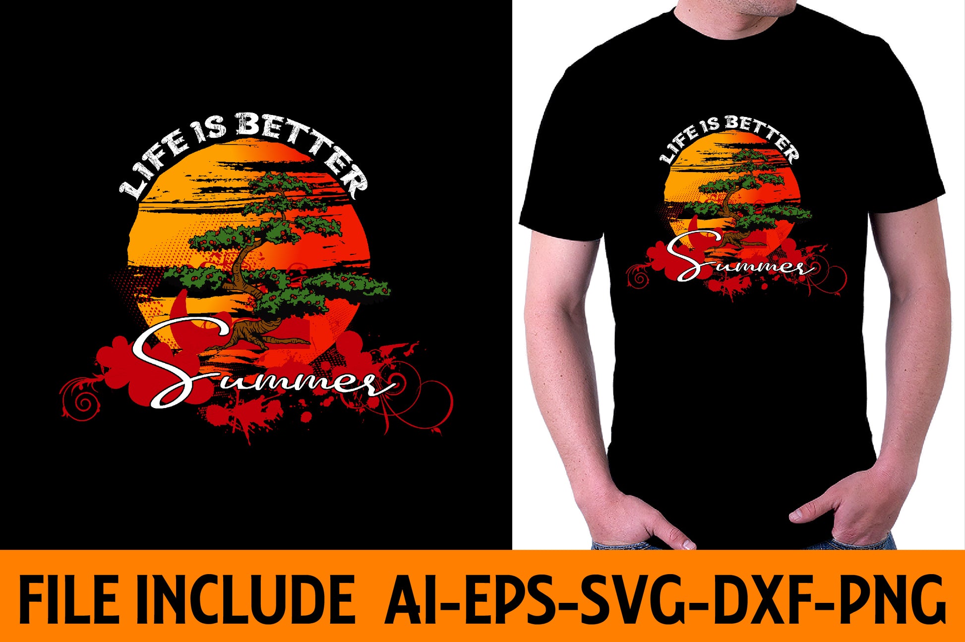 Summer T-Shirt Bundle - CraftNest - Digital Crafting and Art