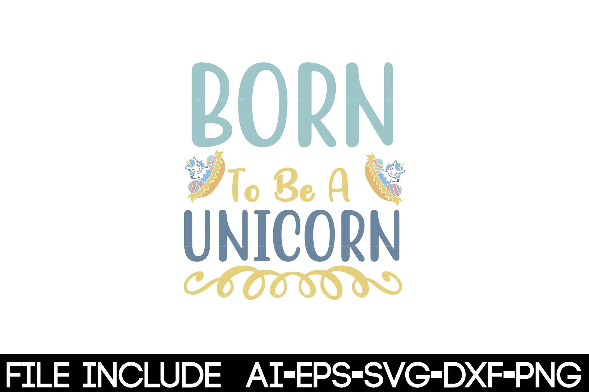 Unicorn SVG Bundle for Crafting and Design - CraftNest - Digital Crafting and Art