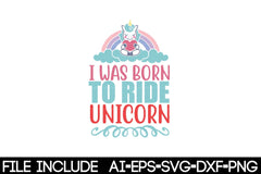 Unicorn SVG Bundle for Crafting and Design - CraftNest - Digital Crafting and Art