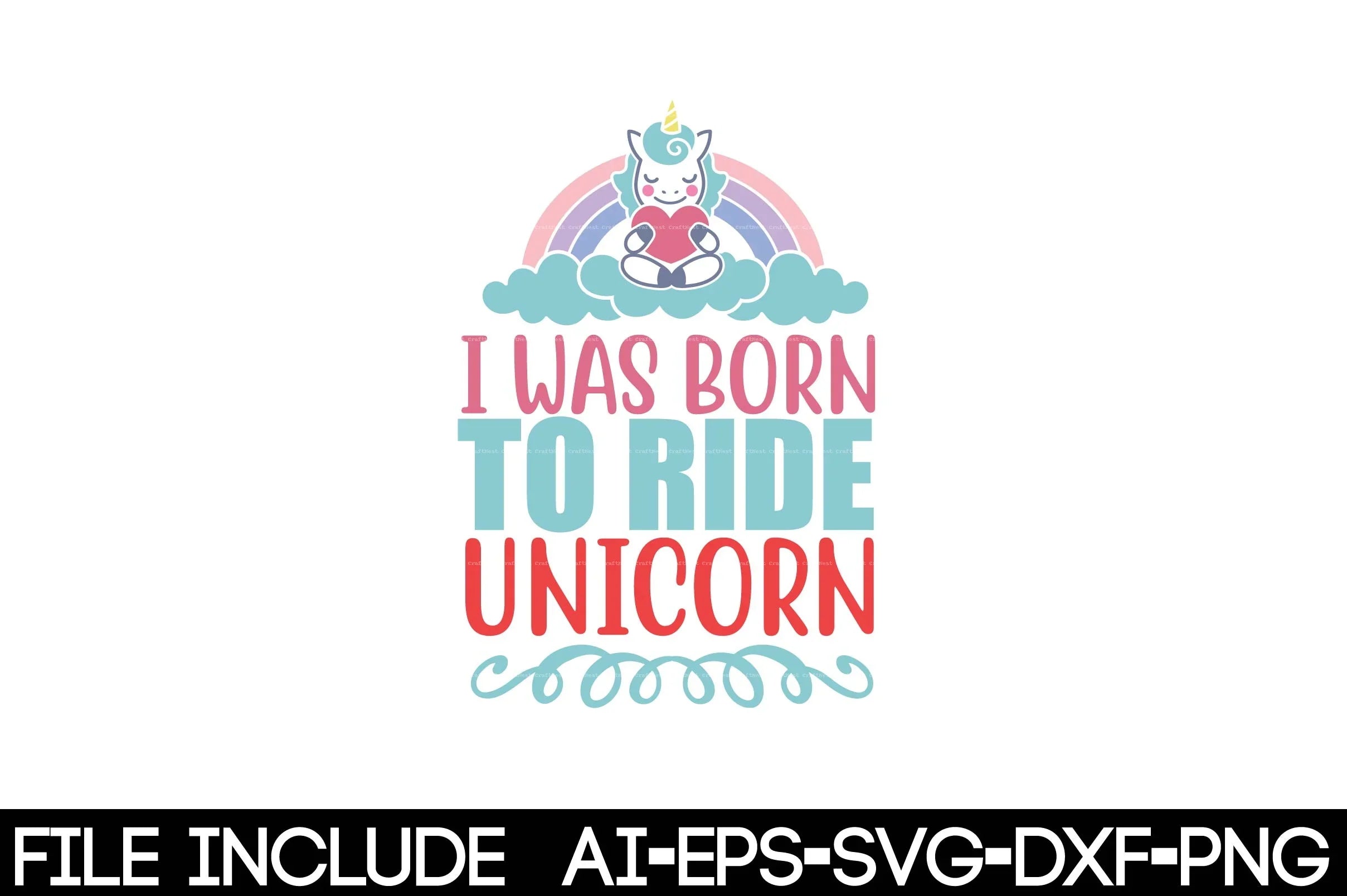 Unicorn SVG Bundle for Crafting and Design - CraftNest - Digital Crafting and Art