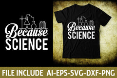 Science T-Shirt Bundle 1 - CraftNest - Digital Crafting and Art